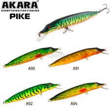 Воблер Akara Pike 110F, 110 мм, 19 г, плавающий