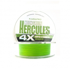 Леска плетеная Kaida Pro Hercules 4x, 100 м, зеленая