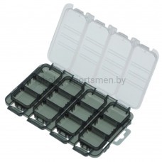 Коробка рыболовная Meiho SFC QUATRO CASE J, 12 секций, 175х105х18 мм