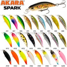Воблер Akara Spark 50S, 50 мм, 3,5 г, тонущий