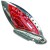 Silver/Red