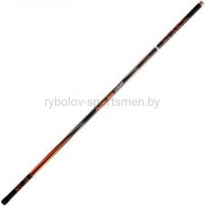 Удилище маховое без колец NISUS FLAME ROD CARBON, телескопическое, тест 15-40 г, вес 488 г, 700 см