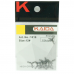 Вертлюжки тройные KAIDA 3-Way Swivels YM-1019, 10 шт