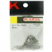 Вертлюги с застежкой KAIDA YM-3023, 50 шт