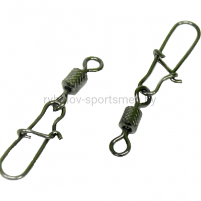 Вертлюги с застежкой KAIDA YM-3023, 50 шт
